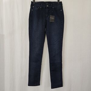 Metaphor The Brooke Mid Rise Skinny Indigo Blue Dark Wash Jeans Women’s Size 10